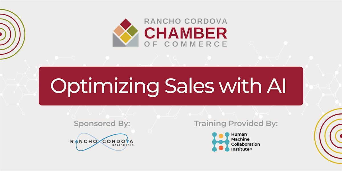Optimizing Sales with AI, 8 August | Event in Rancho Cordova | AllEvents