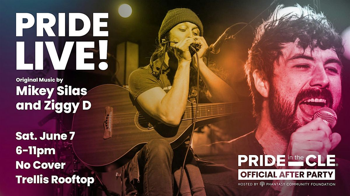 PRIDE LIVE! Music by Mikey Silas and Ziggy D — Cleveland, OH, 7 June | Event in Lakewood | AllEvents