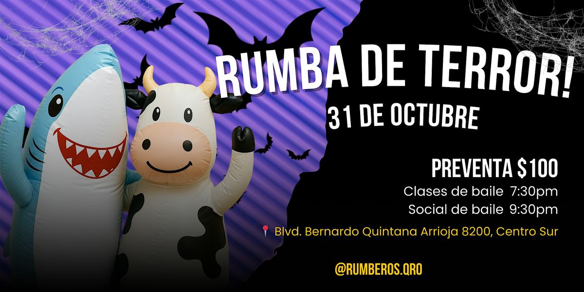 Rumba de terror!, 31 October | Event in Santiago de Querétaro | AllEvents