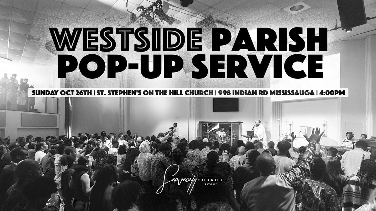 ServeCity Westside Parish Pop-up Service, 26 October | Event in Mississauga | AllEvents