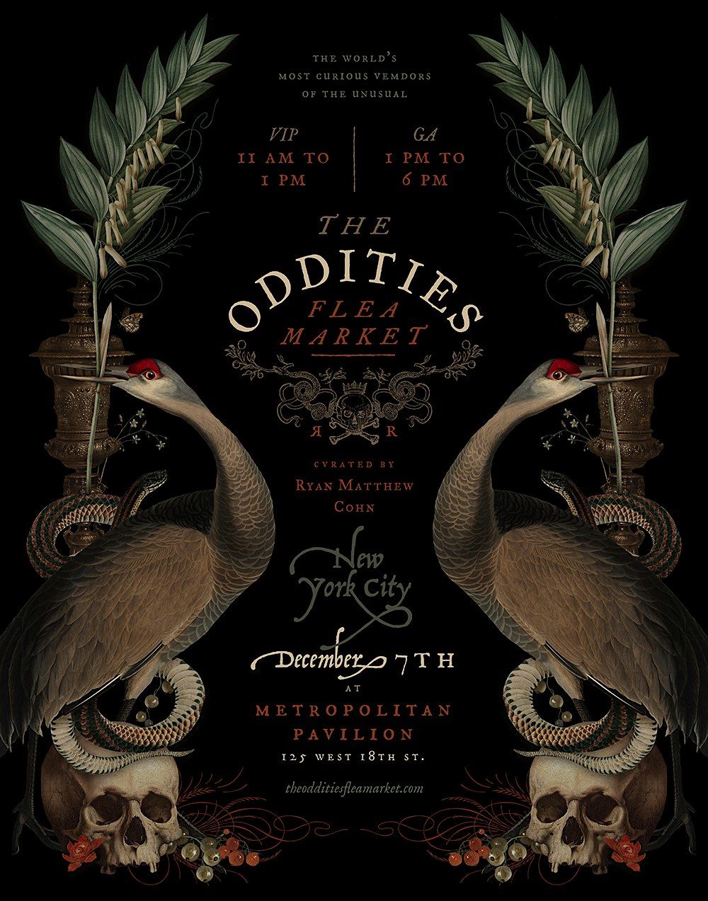Oddities Flea Market: New York City 2025, 6 December | Event in New York | AllEvents