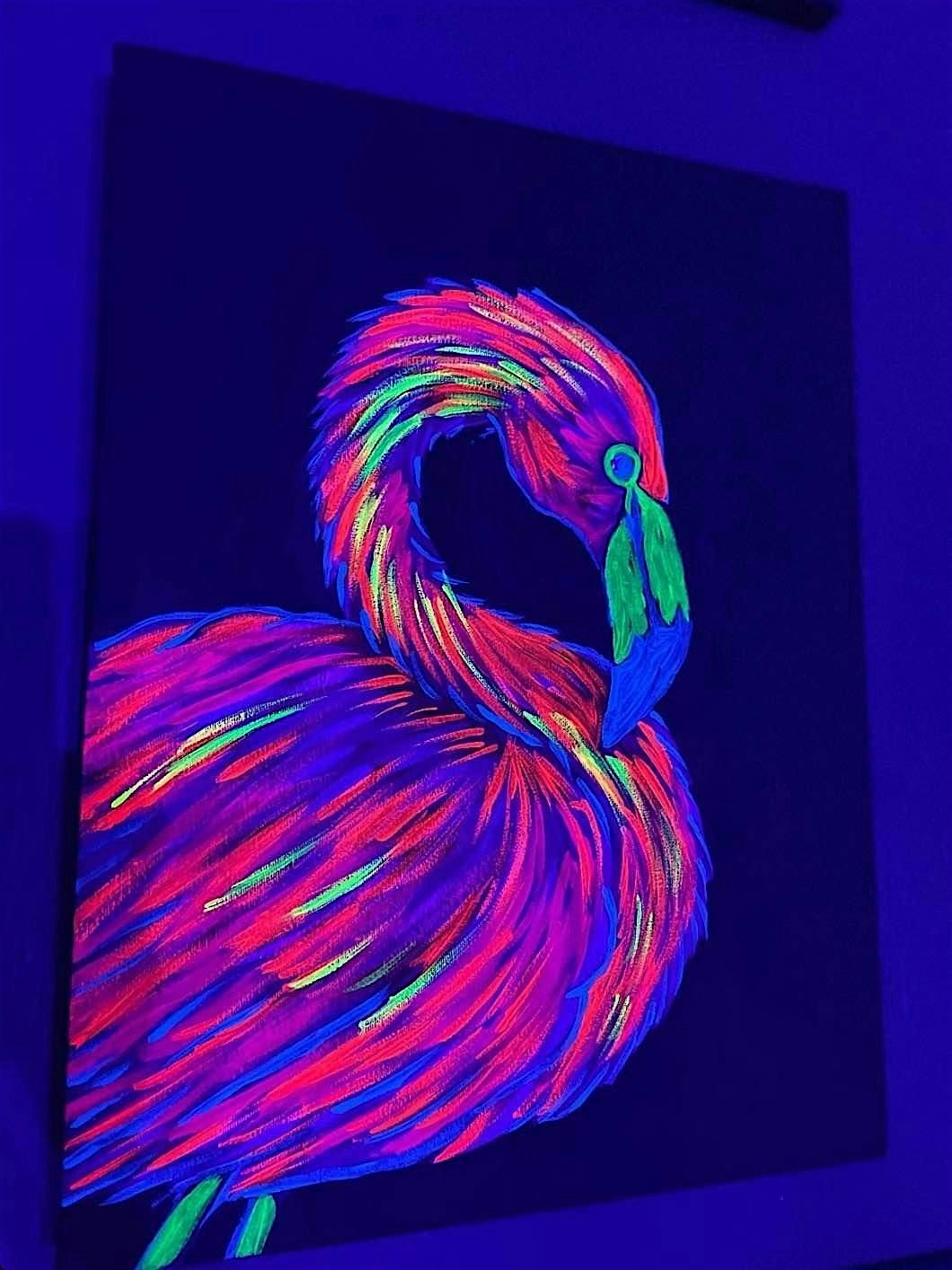 Neon Paint & Sip Experience | Event in San Francisco | AllEvents