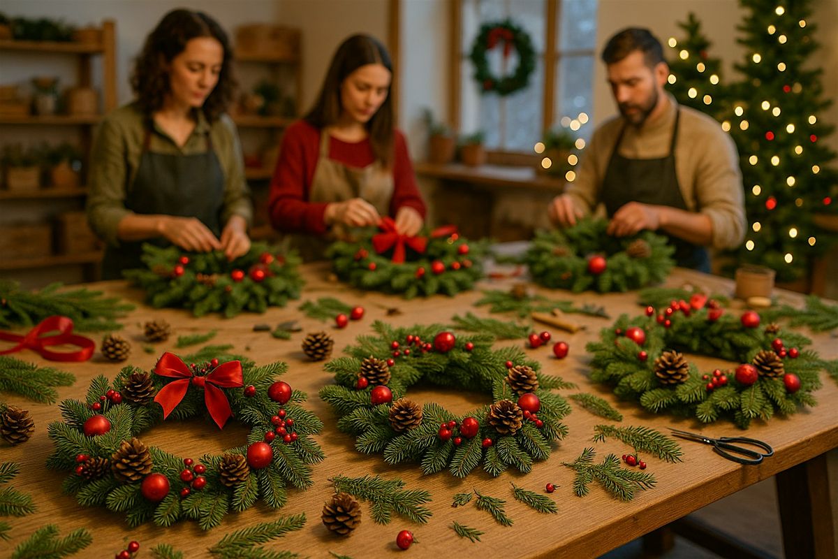 Christmas Wreath Making Workshop in El Santo  Glasgow | Event in Glasgow | AllEvents