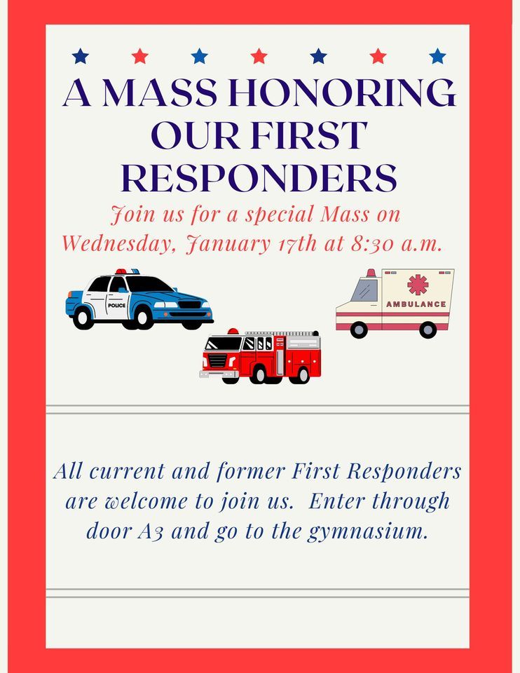 First Responders Mass , St. John Paul II Catholic School, Floyds Knobs