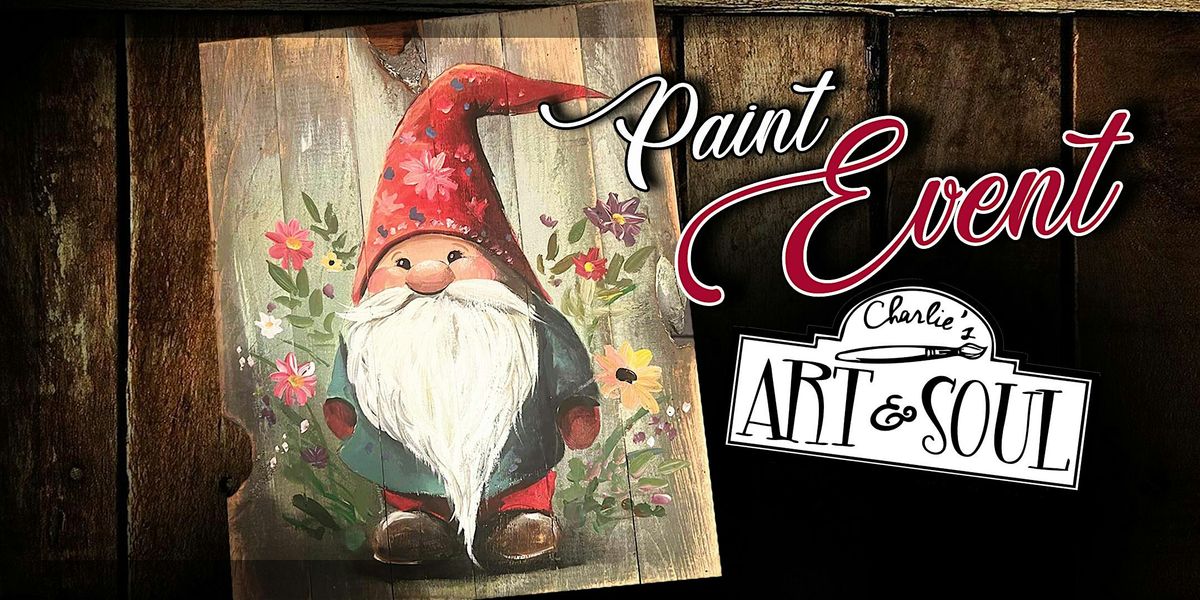Flower Gnome on Wood Painting Event at Needle in the Haystack, 20 August | Event in Big Cove Tannery | AllEvents