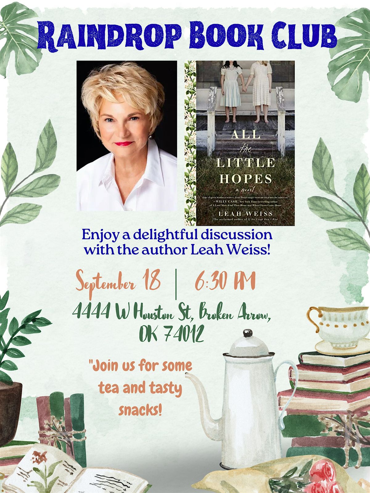 Book Club, 18 September | Event in Broken Arrow | AllEvents