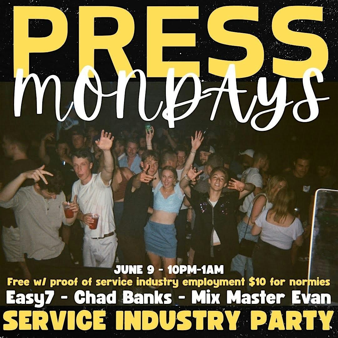 Service Industry Party w/ DJ Chad Banks + Easy7 + Mix Master Evan, 9 June | Event in Portsmouth | AllEvents