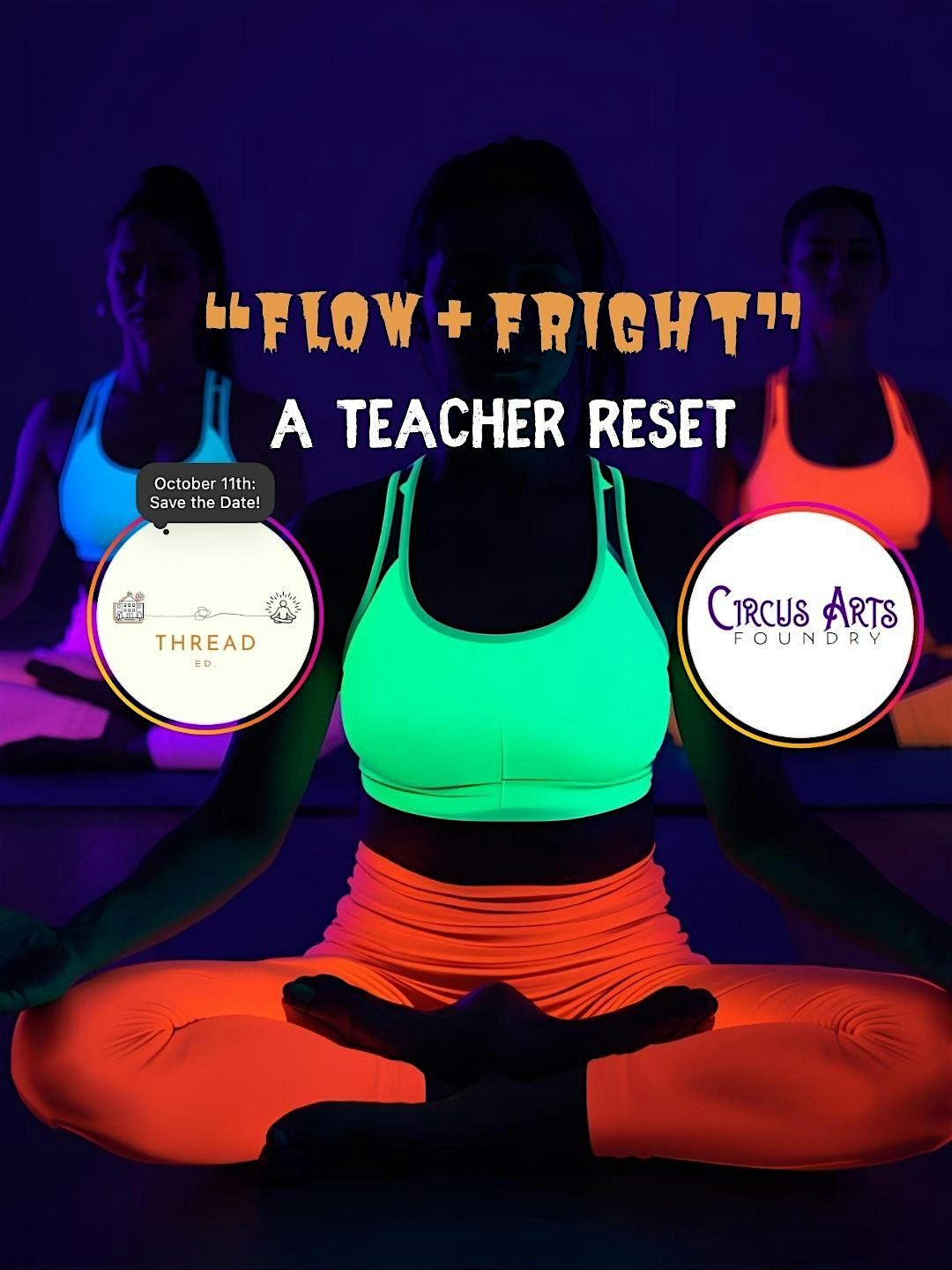 Flow & Fright: A Teacher Reset, 11 October | Event in St. Petersburg | AllEvents