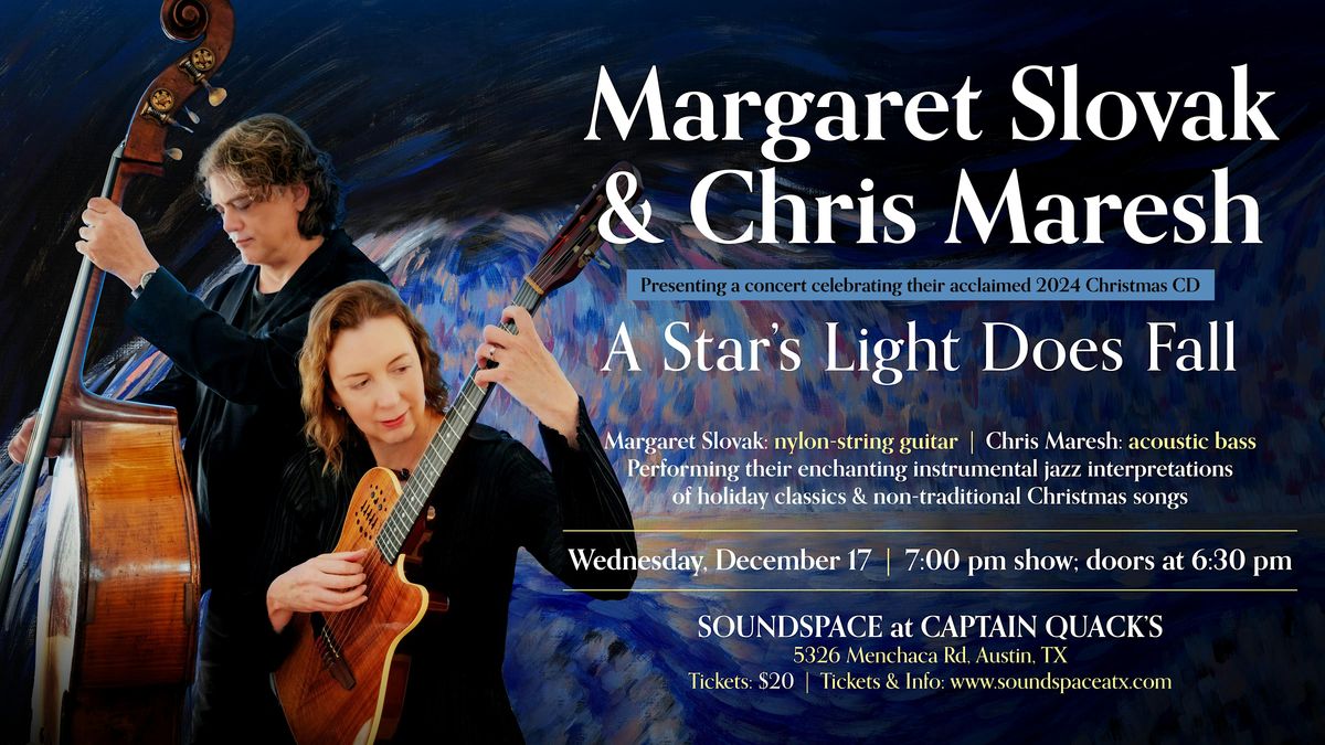 Margaret Slovak & Chris Maresh, 17 December | Event in Austin | AllEvents