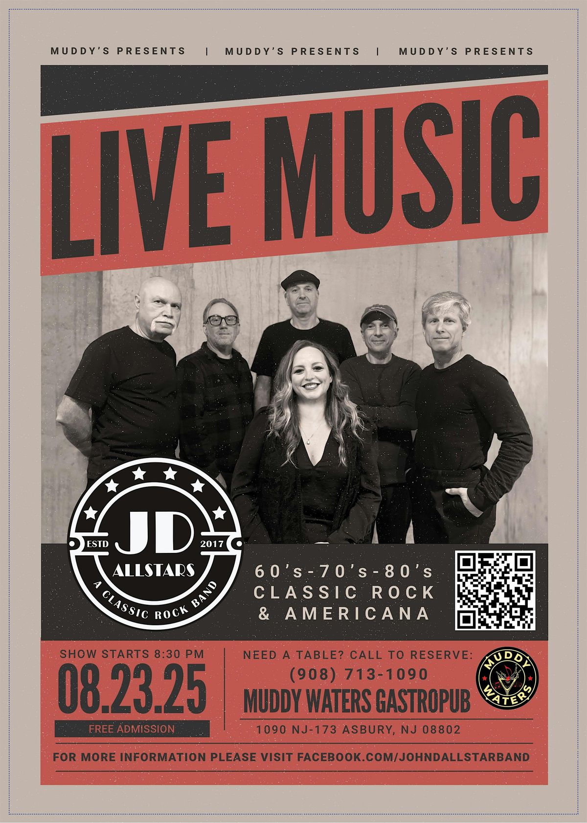 JD Allstars Band with Babus, 23 August | Event in Bethlehem Township | AllEvents