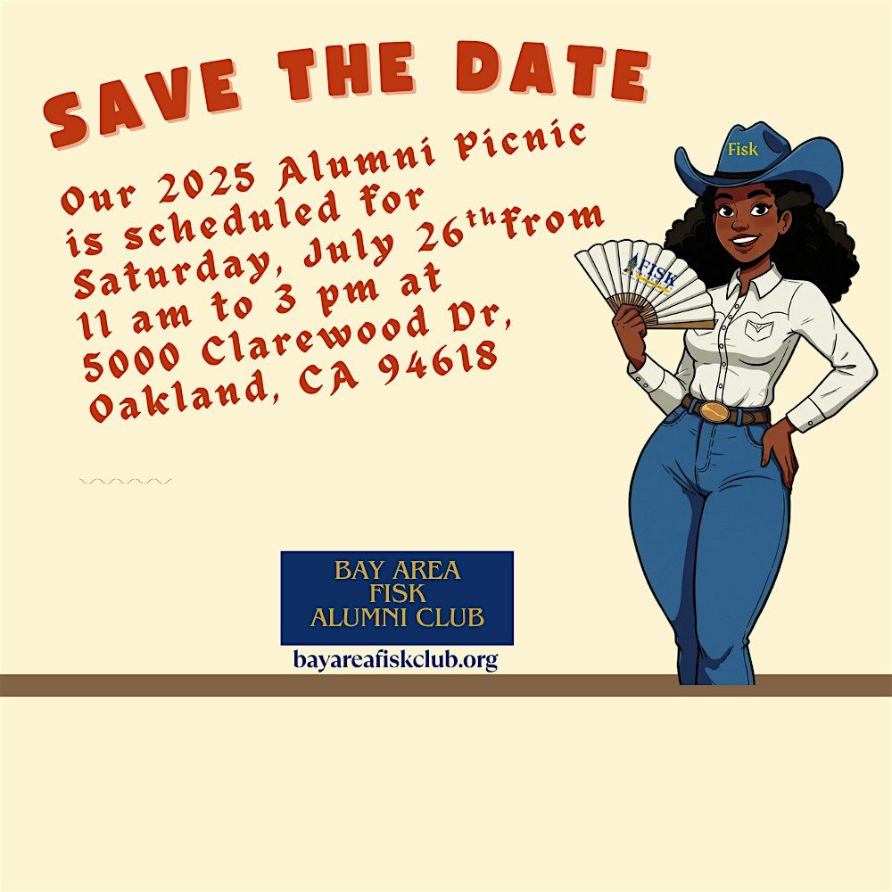 2025 Bay Area Fisk Alumni Picnic, 26 July | Event in Oakland | AllEvents