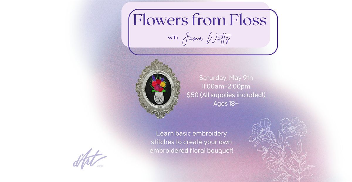 Flowers from Floss, 9 May | Event in Norfolk | AllEvents