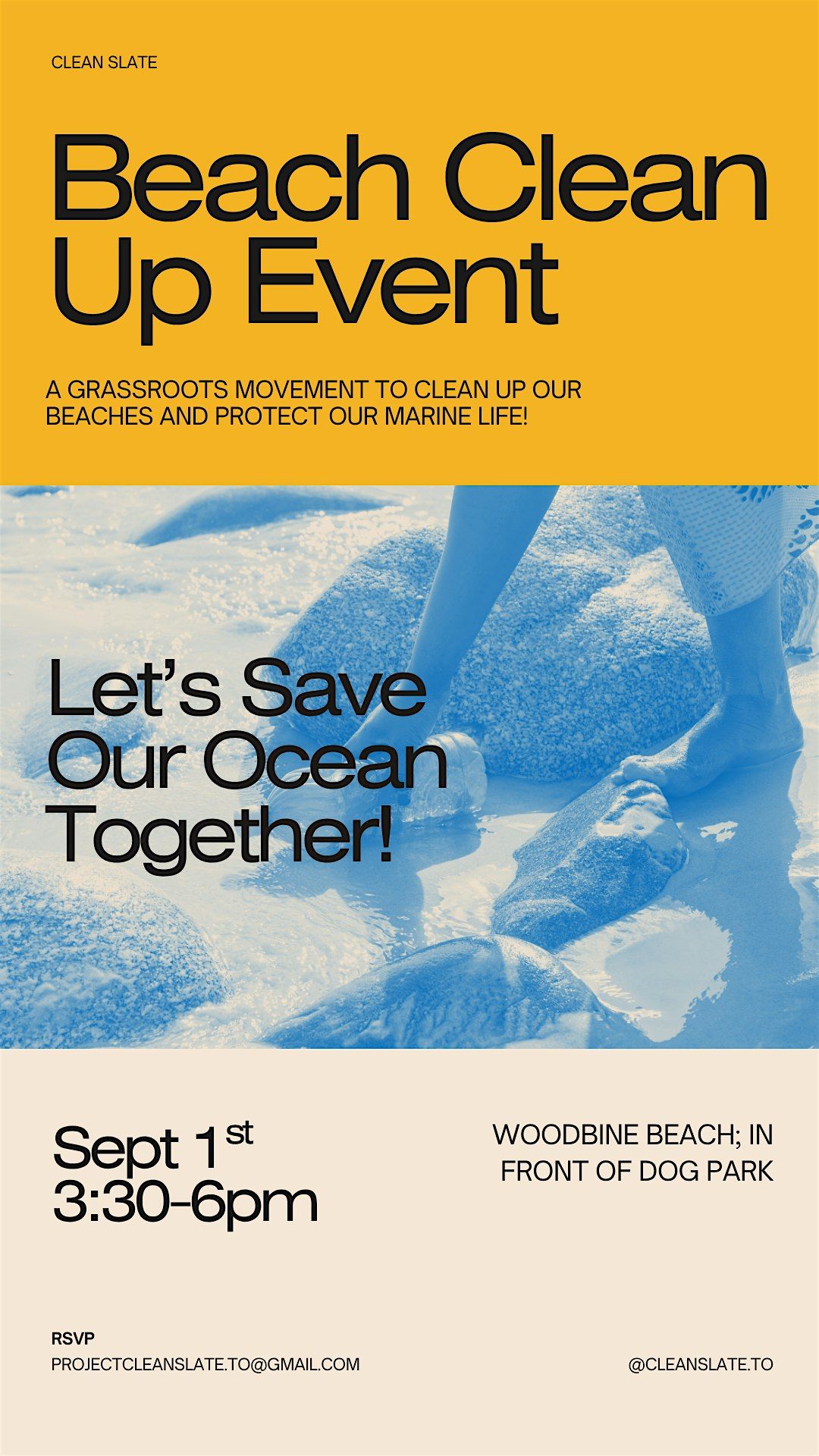 Clean Slate- A Grassroots Cleanup Initiative, 1 September | Event in Toronto | AllEvents