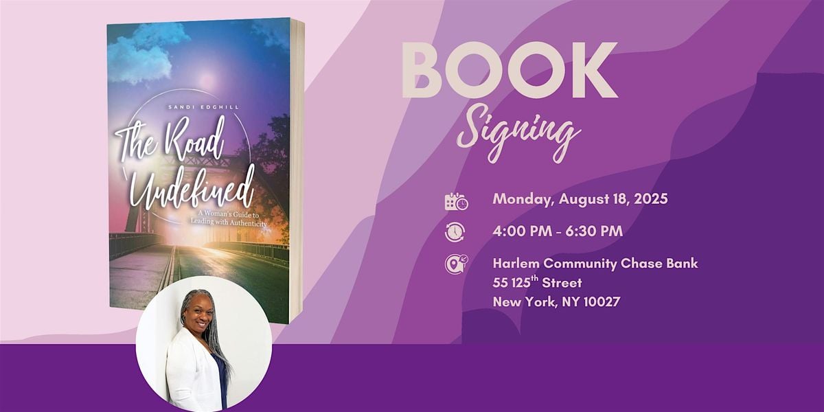The Road Undefined Book Signing, 18 August | Event in New York | AllEvents