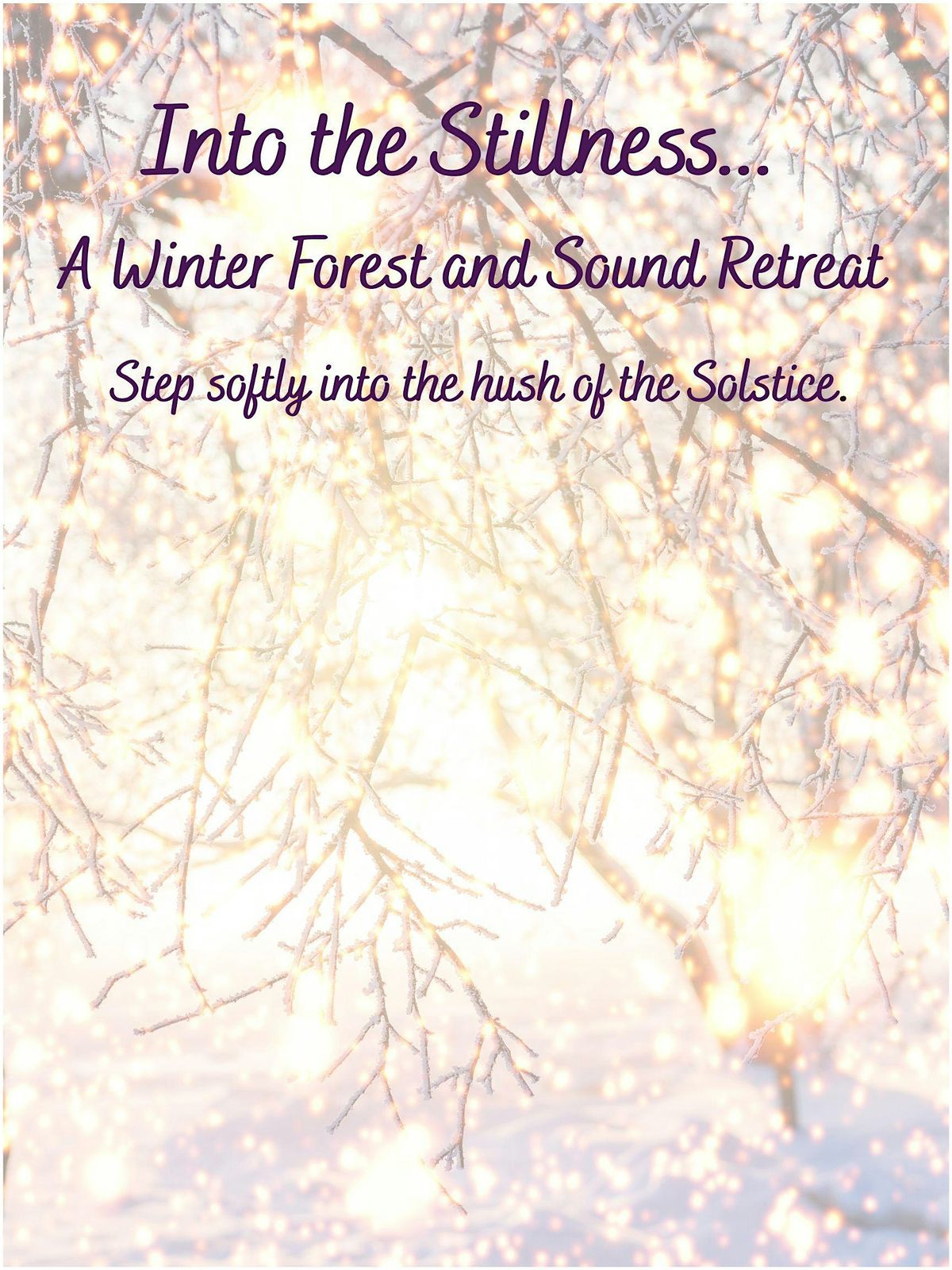 Into The Stillness: a Winter Forest and Sound Retreat, 14 December | Event in Shanty Bay | AllEvents