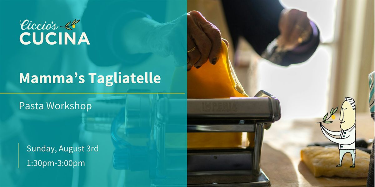 Pasta Workshop: Mamma’s Tagliatelle, 3 August | Event in West Reading | AllEvents
