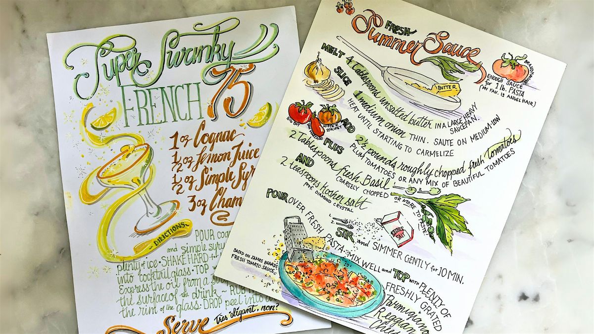 ACP BYOB: Illustrated Recipes, 15 July | Event in Princeton | AllEvents