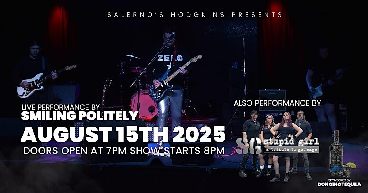 Smiling Politely & Stupid Girl Band live, 15 August | Event in Hodgkins | AllEvents