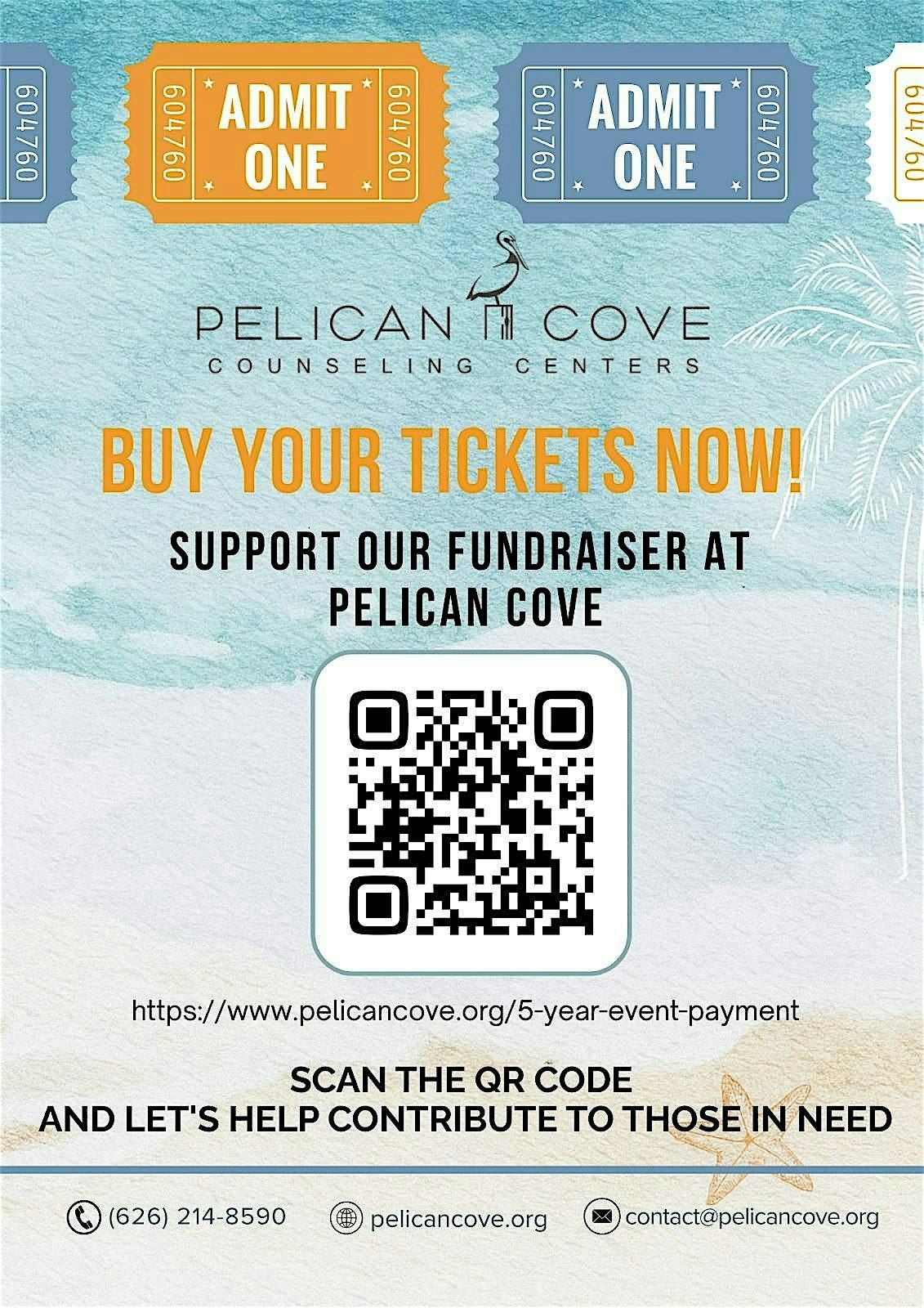 Five Years of Healing: Pelican Cove Counseling Centers Hosts Fundraiser to, 11 October | Event in Alhambra