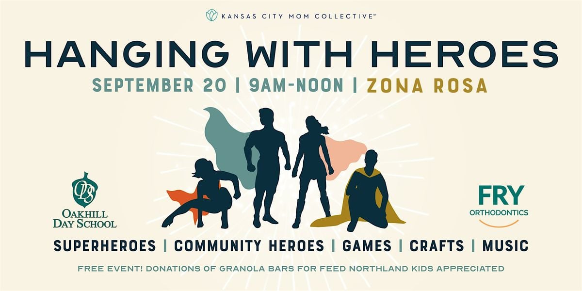 Hanging with Heroes, 20 September | Event in Kansas City | AllEvents
