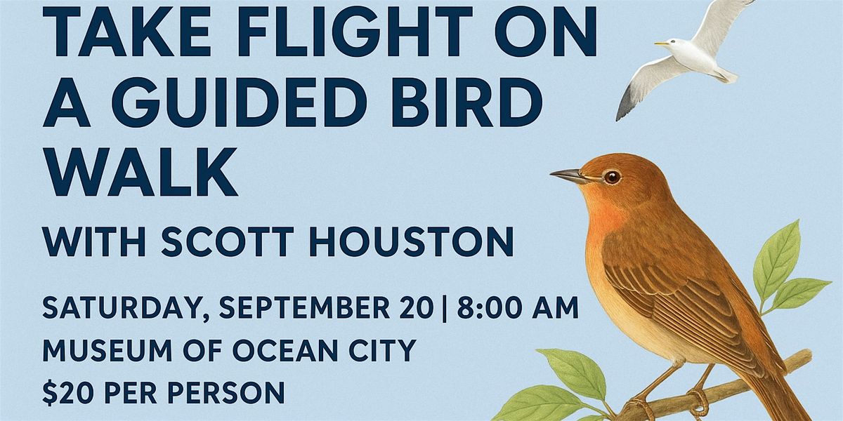 Bird Watching with Scott Houston, 20 September | Event in Ocean City | AllEvents