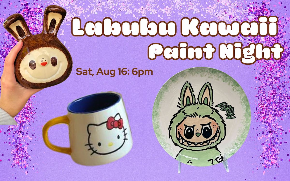 Labubu Kawaii Paint Night, 16 September | Event in Maynard | AllEvents