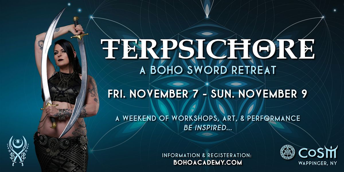 TERPSICHORE- Boho Sword Retreat with Belladonna, 7 November | Event in Wappingers Falls | AllEvents