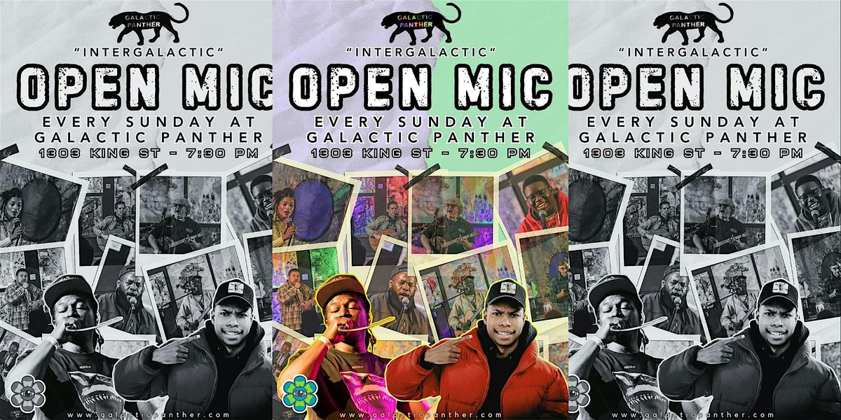 ESP's InterGalactic Open Mic at Galactic Panther Art Gallery | Event in Alexandria | AllEvents