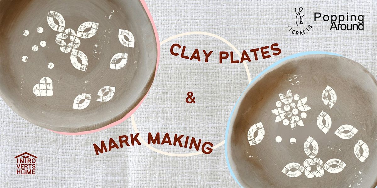 Clay Plates & Mark-making, 24 August | Event in London | AllEvents