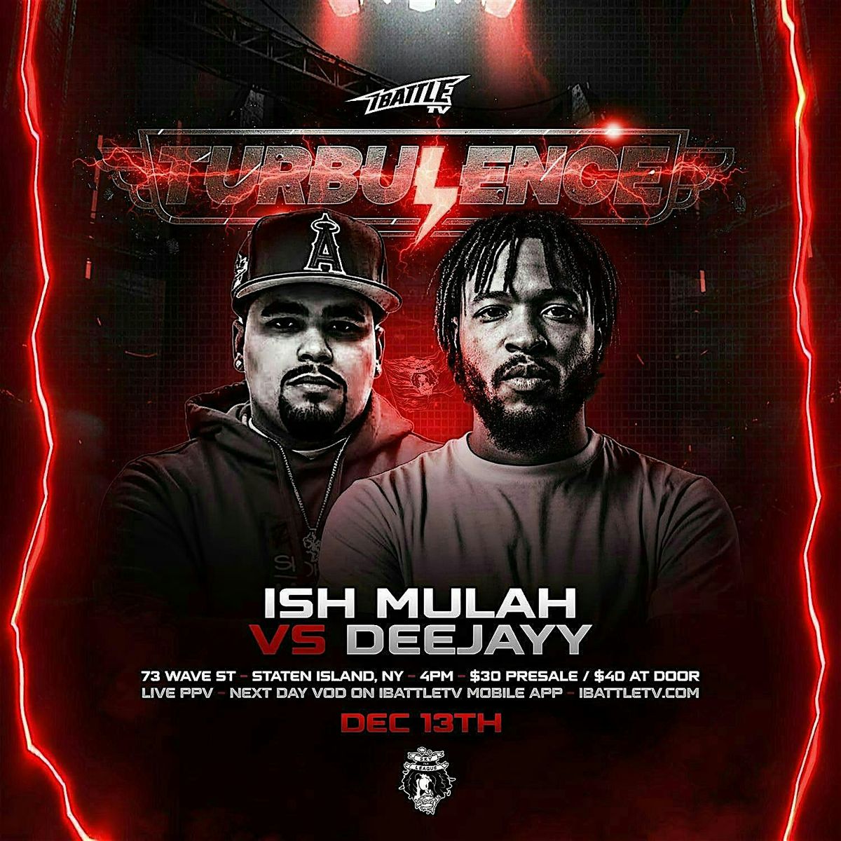 iBattleTV: TURBULENCE, 13 December | Event in Staten Island | AllEvents