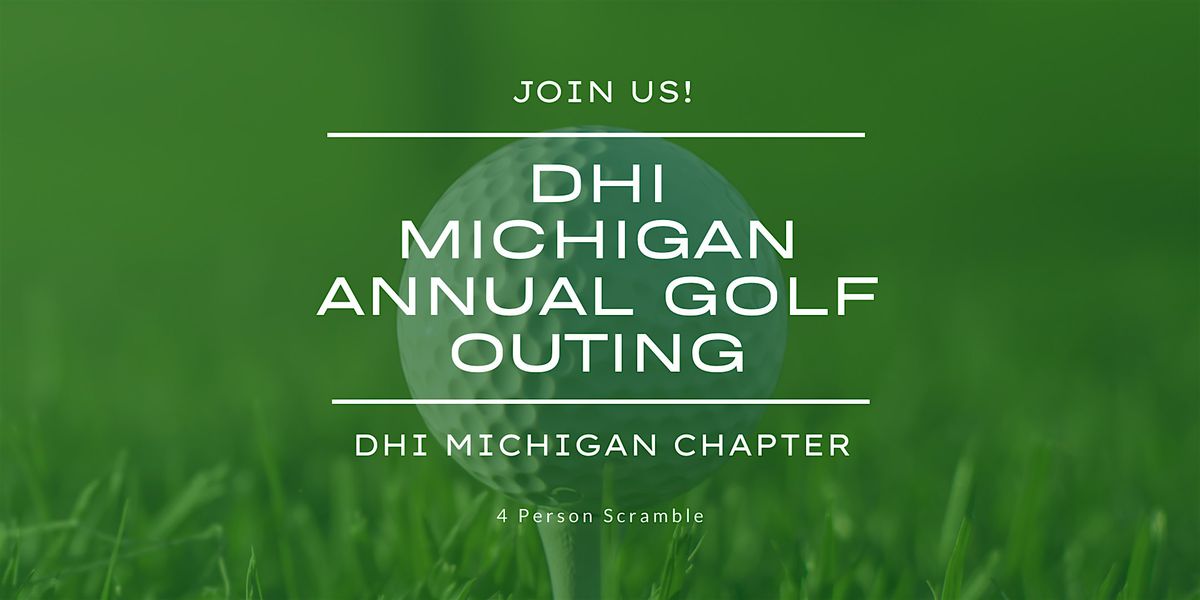 2025 DHI Michigan Annual Golf Outing, 12 August | Event in New Hudson | AllEvents