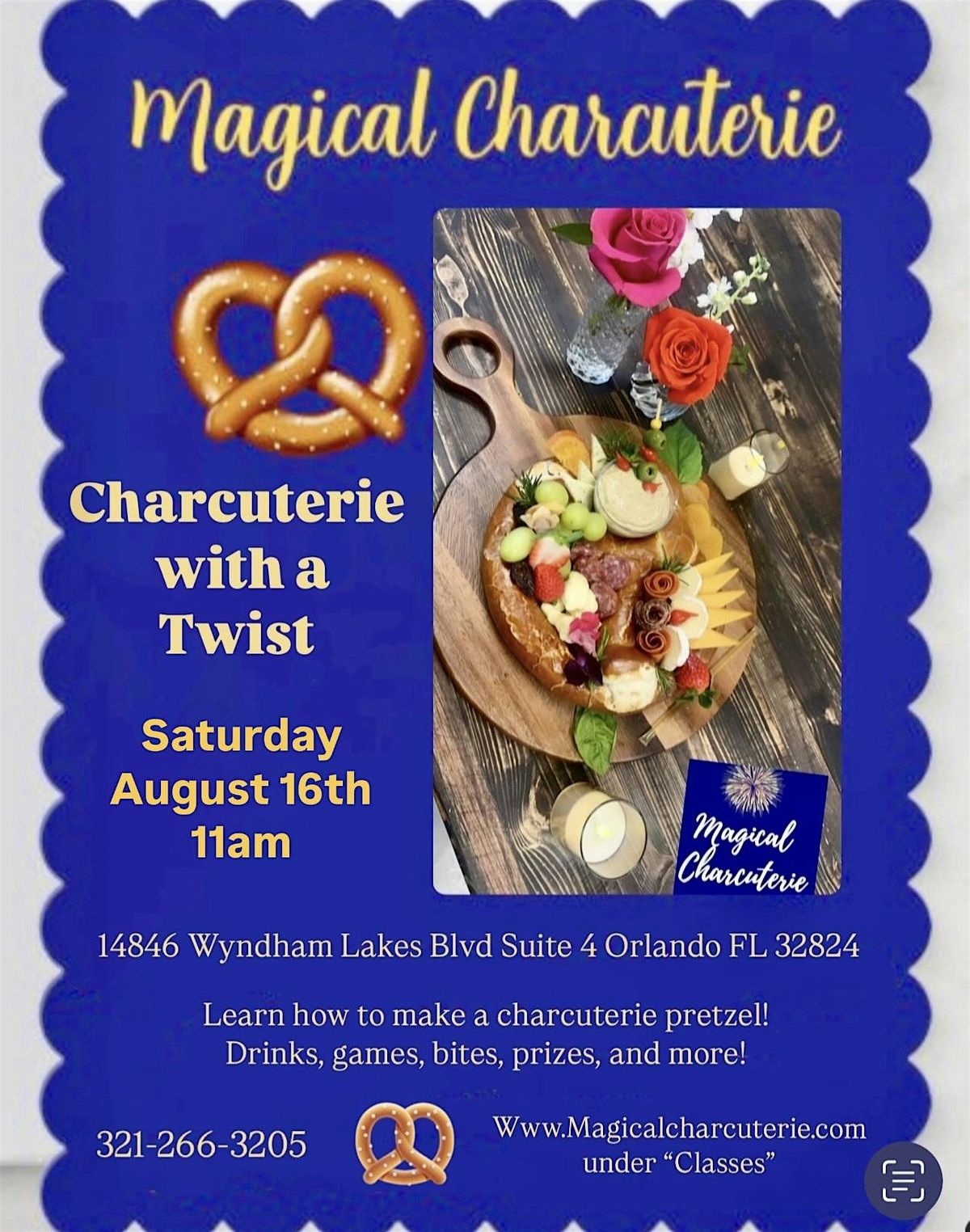Charcuterie Class- with a Twist!, 16 August | Event in Orlando | AllEvents