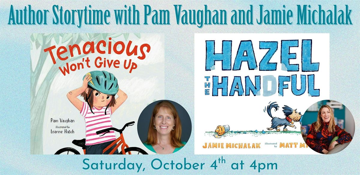 Author Storytime with Pam Vaughan and Jamie Michalak, 4 October | Event in Plainville | AllEvents