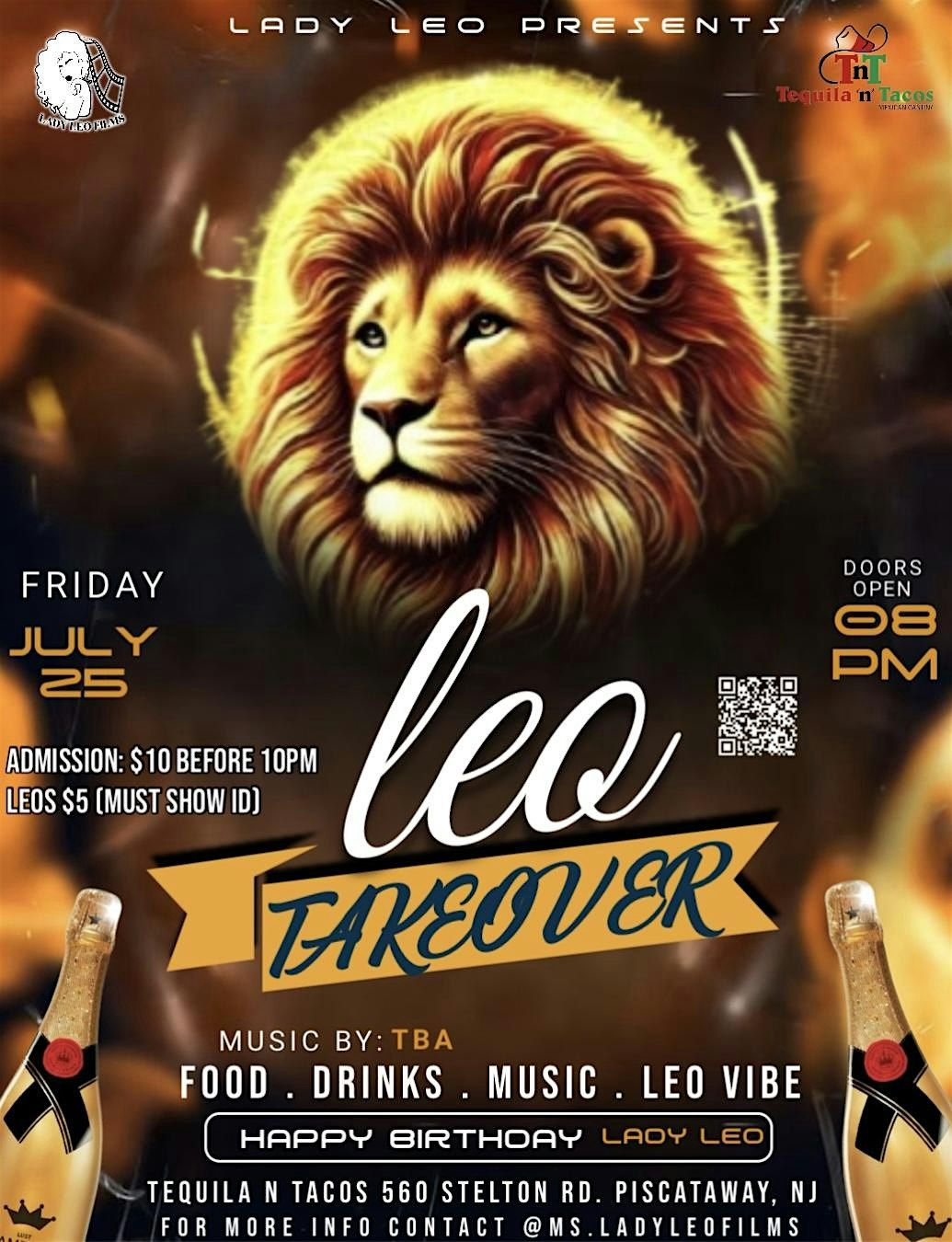 LEO TAKEOVER BASH 7/25 | Event in Piscataway | AllEvents
