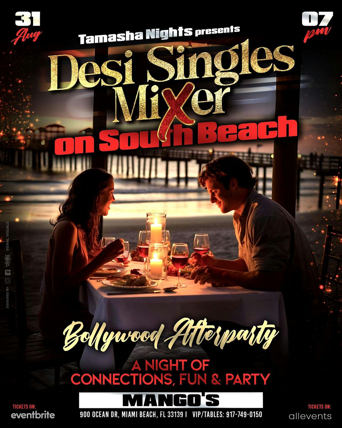 MIAMI DESI SINGLES MEETUP- GAMES, GOSSIP & PARTY @MANGO'S, 31 August | Event in Miami Beach | AllEvents