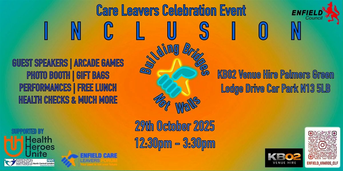 Enfield Care Leavers Celebration Event 2025, 29 October | Event in Enfield | AllEvents