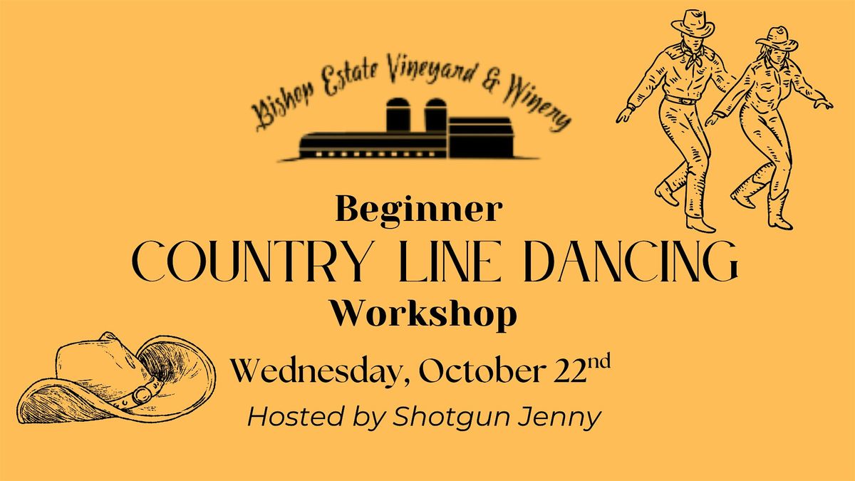 Beginner Country Line Dancing Workshop w/ Shotgun Jenny at Bishop Estate, 22 October | Event in Perkasie | AllEvents