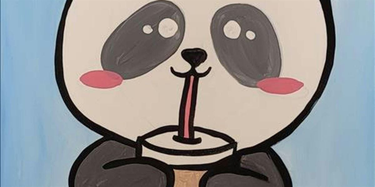 Panda Boba - Paint and Sip by Classpop!™, 29 July | Event in Houston | AllEvents