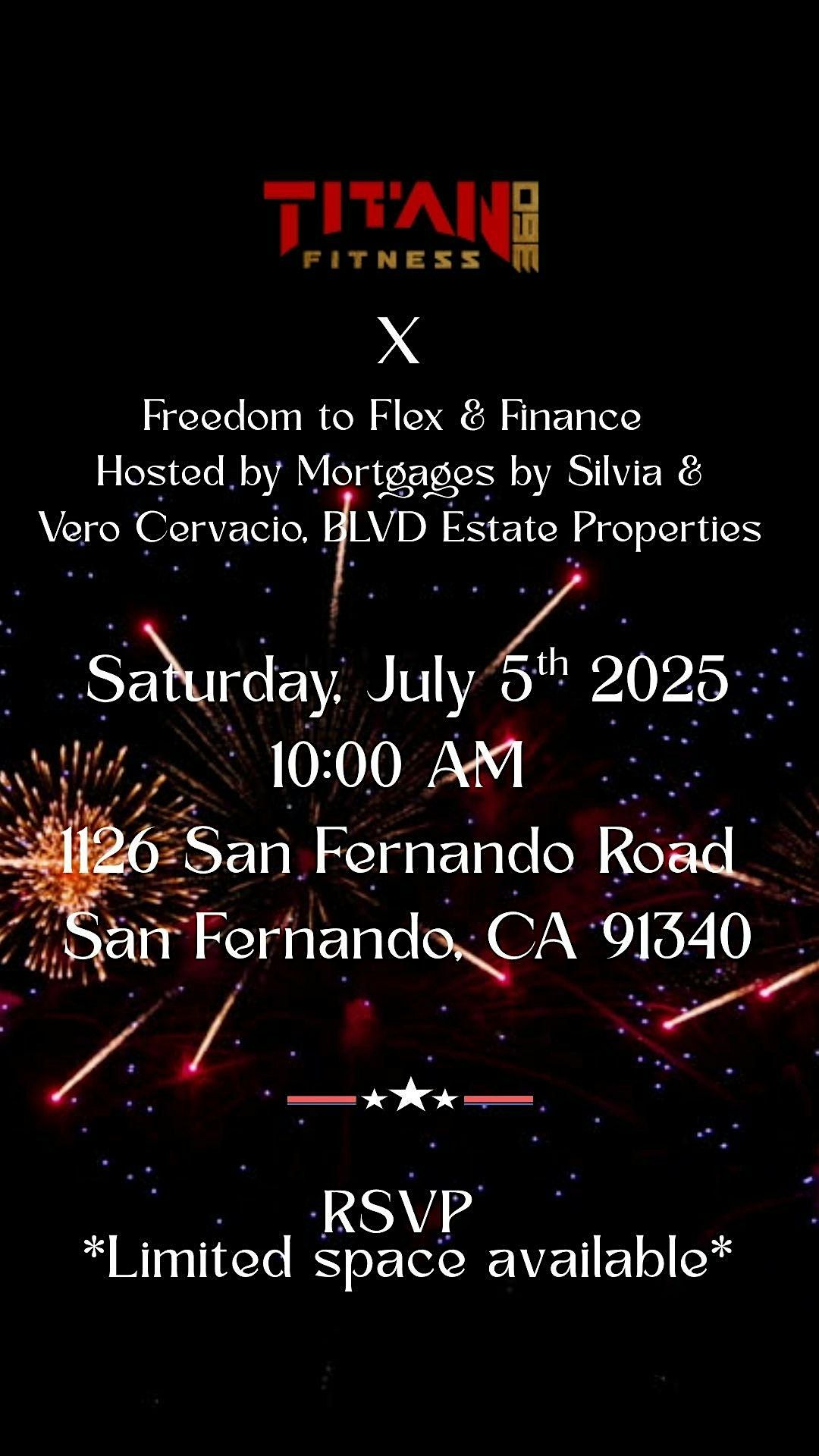 Freedom to Flex & Finance, 5 July | Event in San Fernando | AllEvents