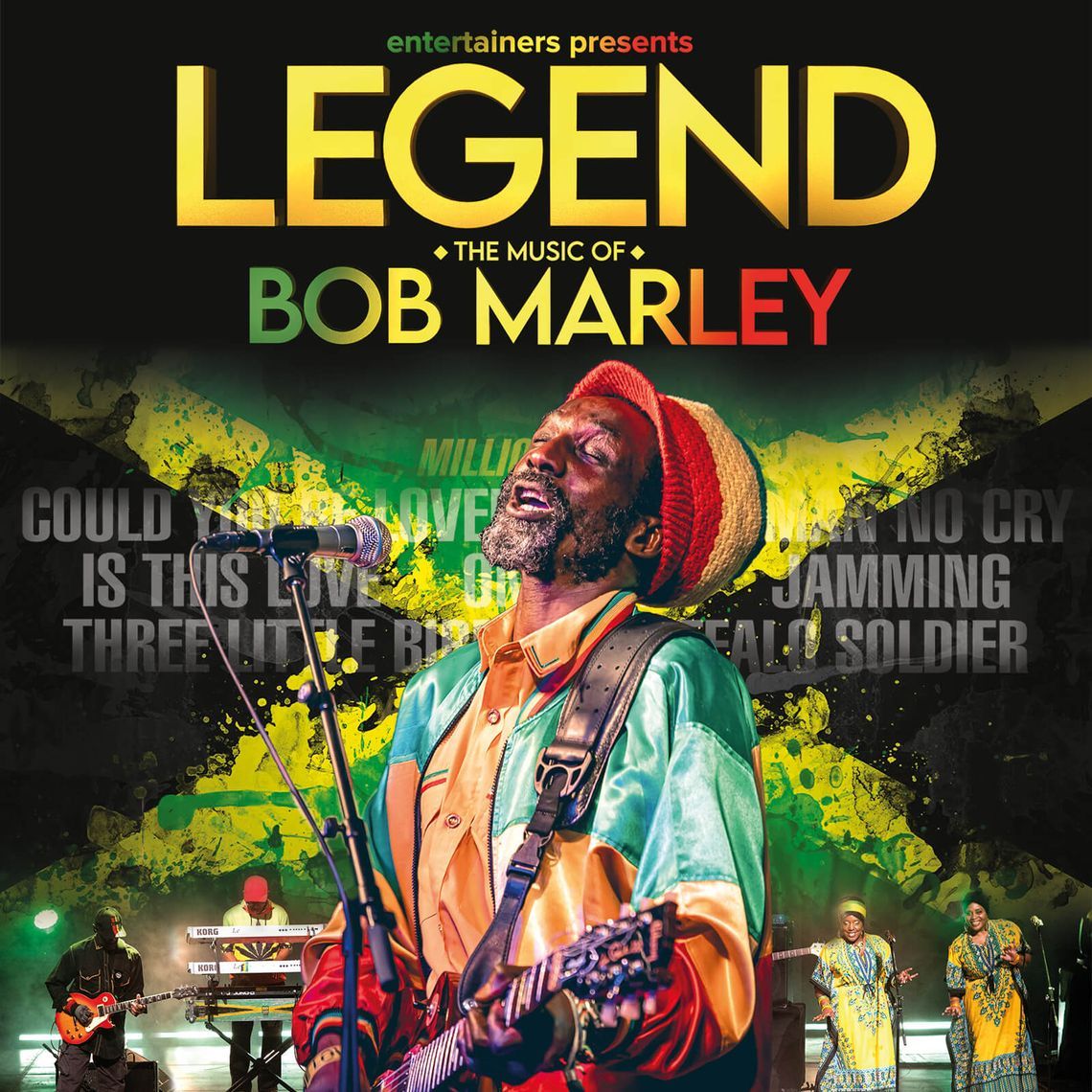 Legend - The Music of Bob Marley at Sheffield City Hall, 21 June | Event in Sheffield | AllEvents