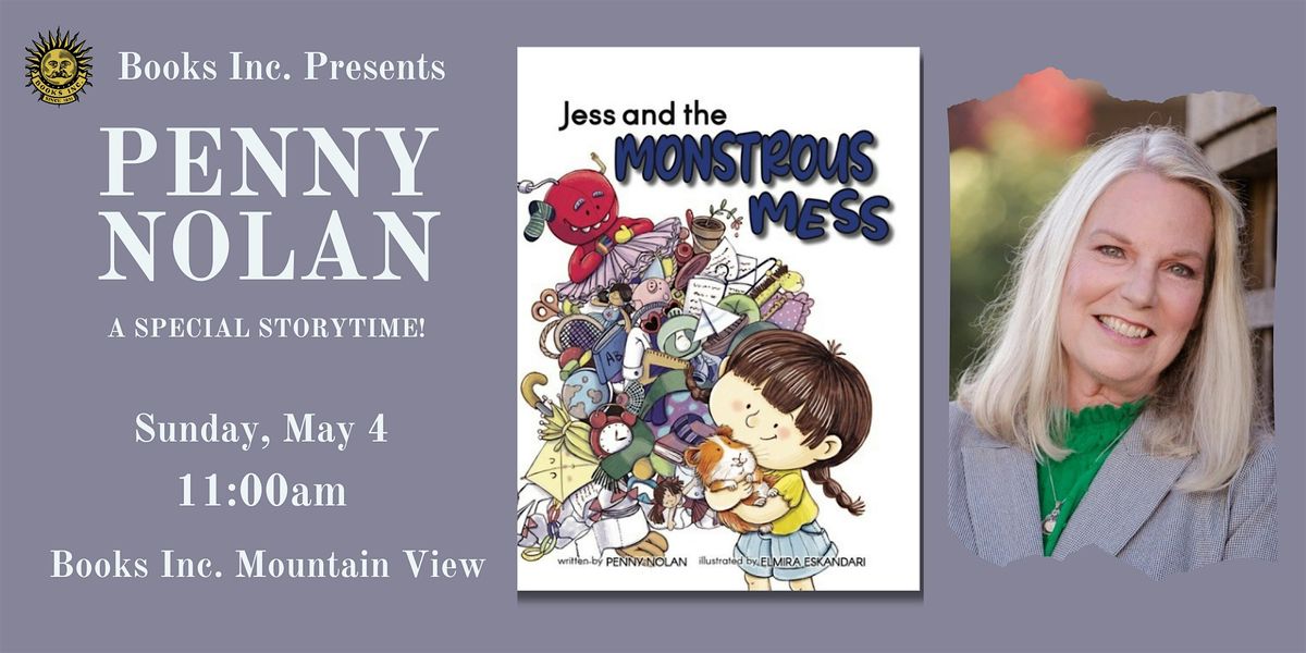 PENNY NOLAN at Books Inc. Mountain View, 4 May | Event in Mountain View | AllEvents