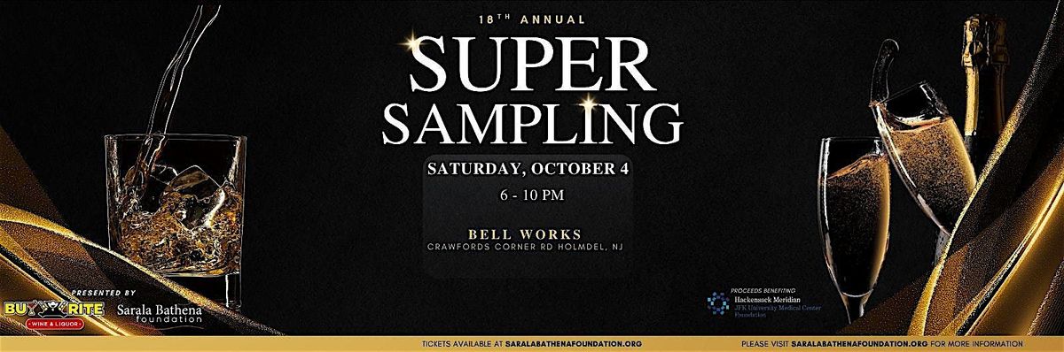 2025 Super Sampling Tickets, 4 October | Event in Holmdel | AllEvents