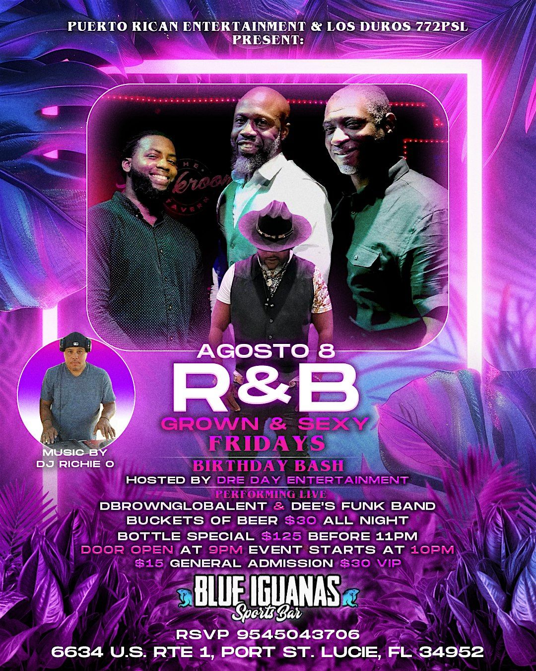 RNB FRIDAYS, 8 August | Event in Port St. Lucie | AllEvents