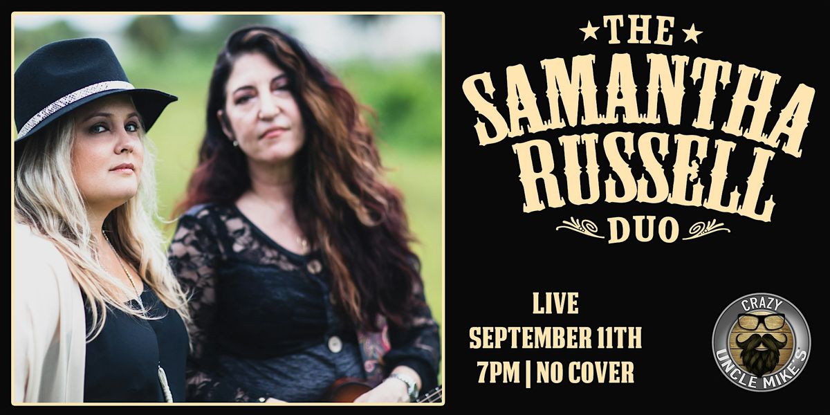 The Samantha Russell Duo, 11 September | Event in Boca Raton | AllEvents