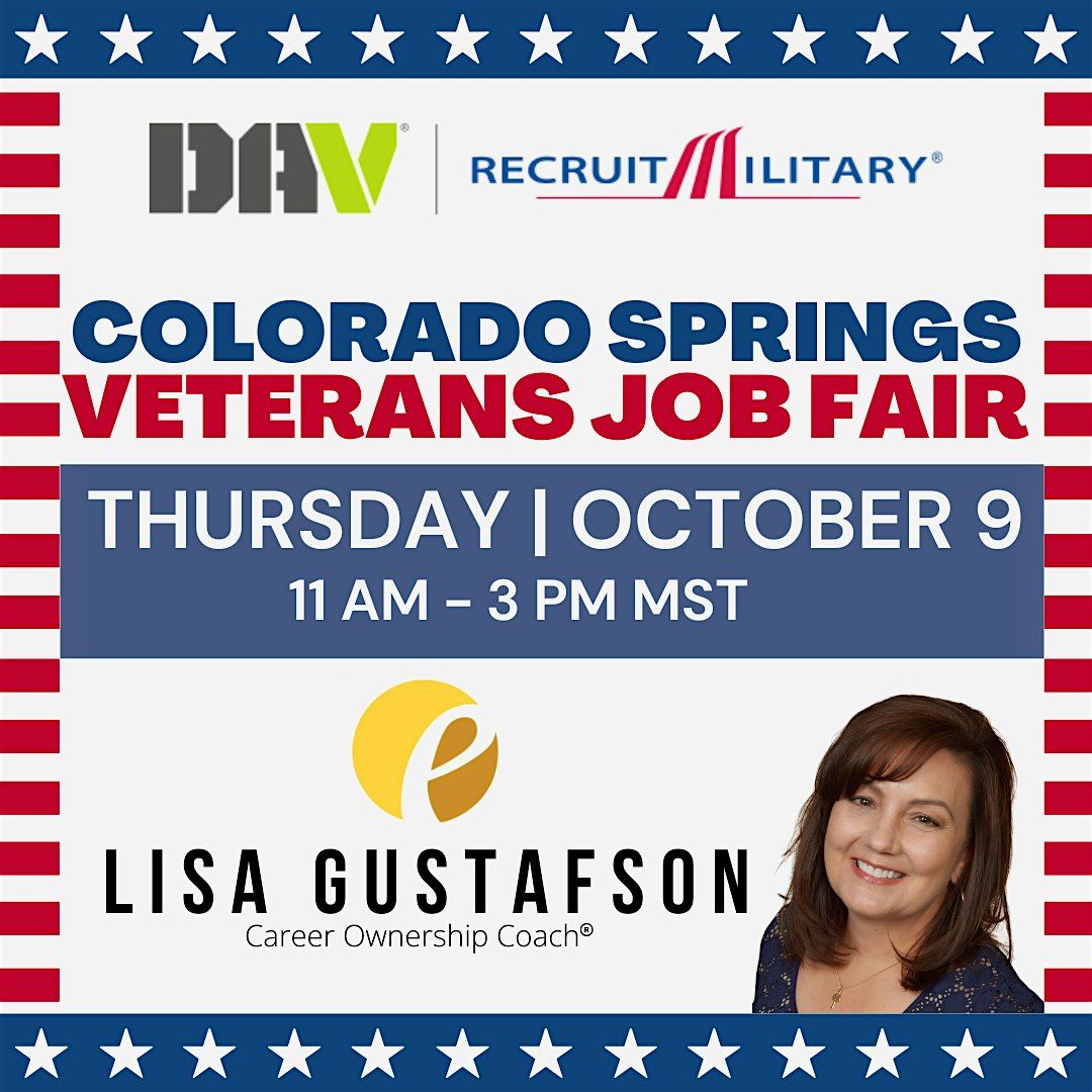 Colorado Springs Veterans Job Fair, 9 October | Event in Colorado Springs | AllEvents