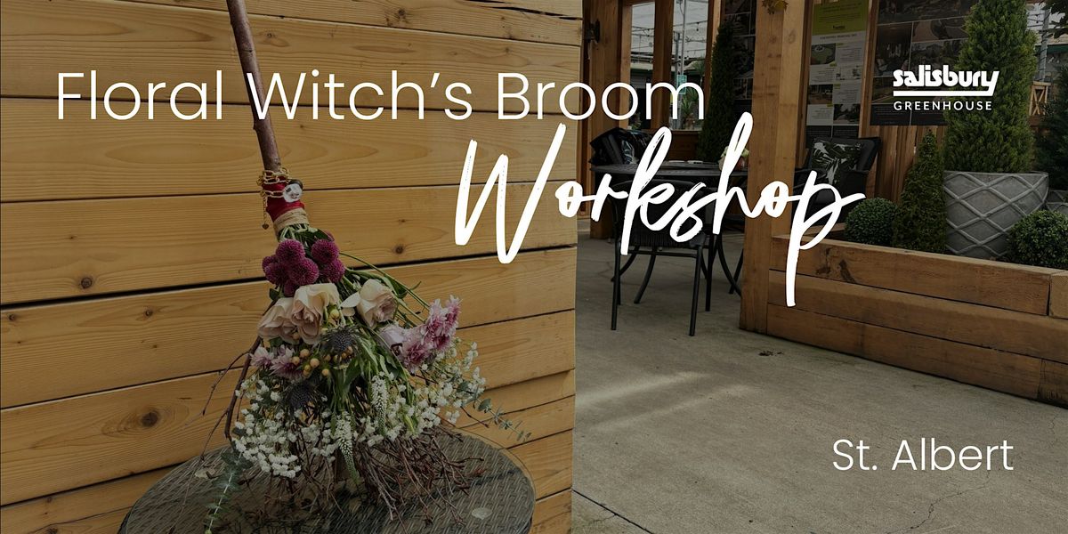DIY Floral Witch's Broom | Workshop | St. Albert, 19 October | Event in St. Albert | AllEvents