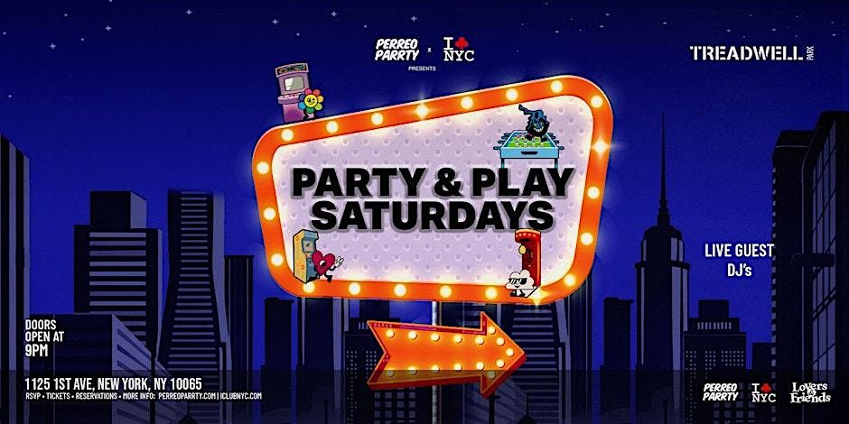 PARTY & PLAY SATURDAY @  TREADWELL  PARK  UES, 6 December | Event in New York | AllEvents