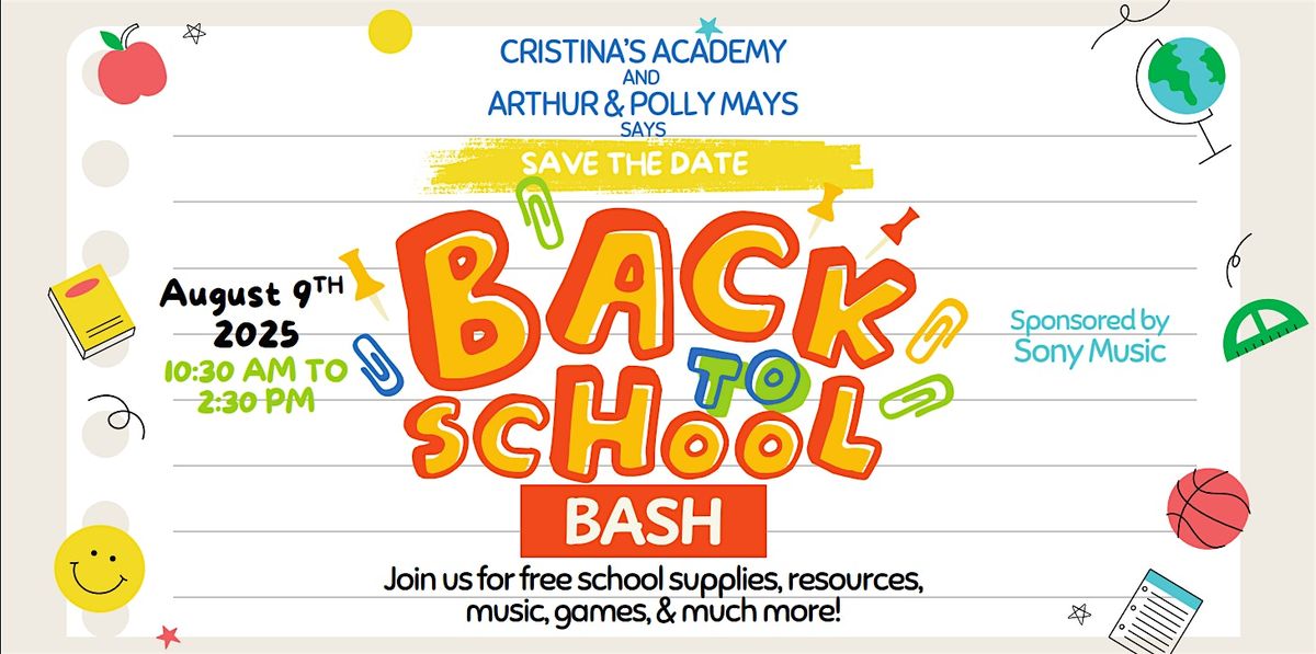 Back to School Bash, 9 August | Event in Miami | AllEvents
