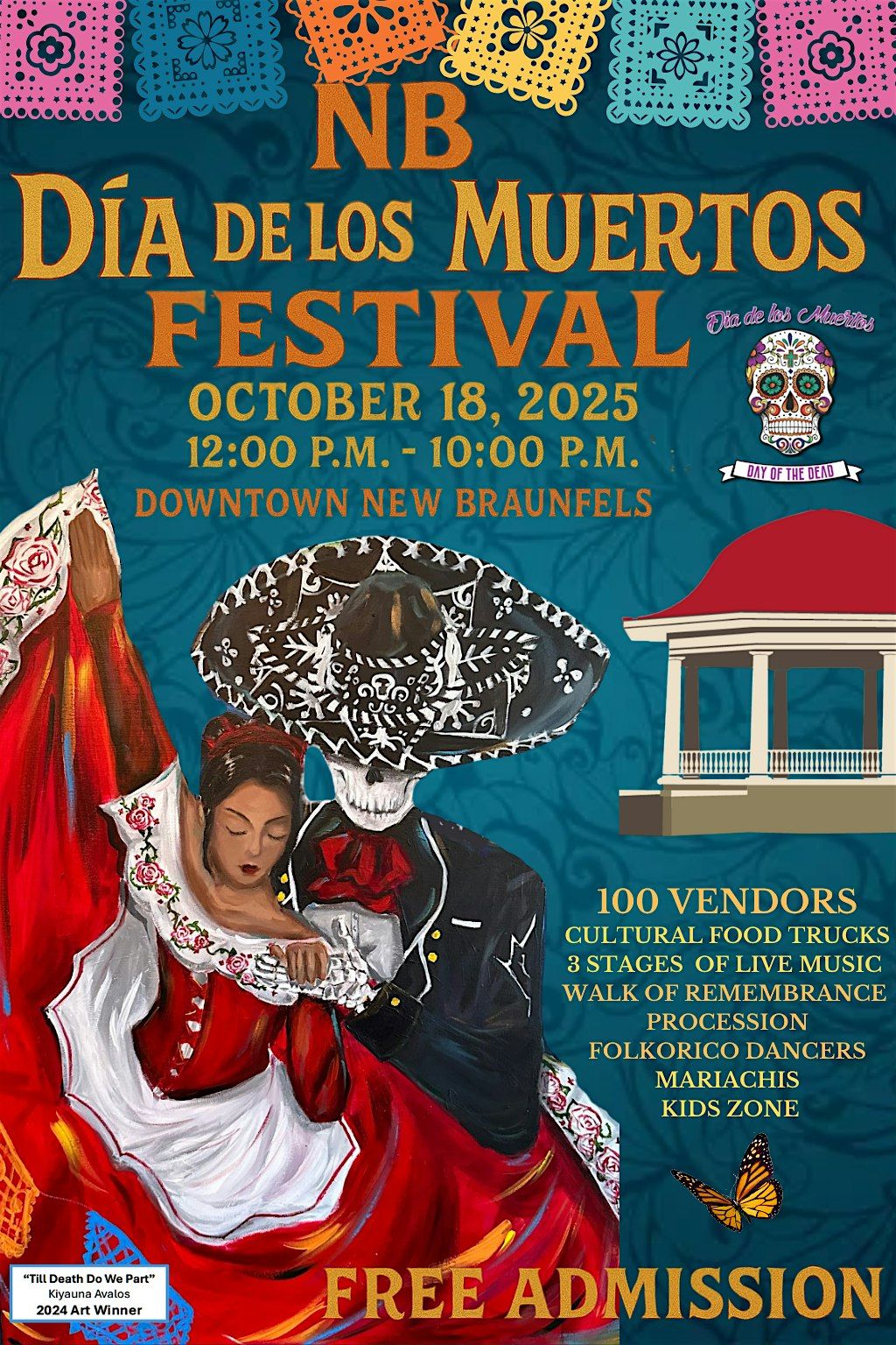New Braunfels Dia de Los Muertos Festival, 18 October | Event in New Braunfels | AllEvents