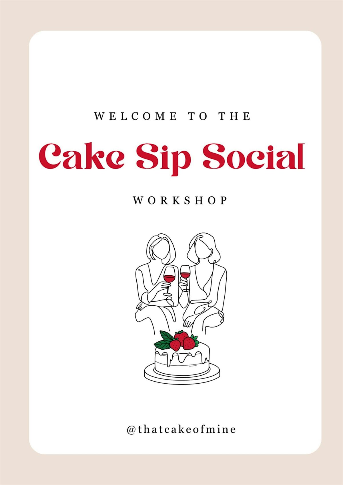 Cake Sip Social (Cake n Sip) Christmas, 6 December | Event in Ellenbrook | AllEvents